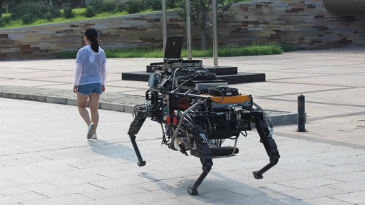 four-legged bionic machine