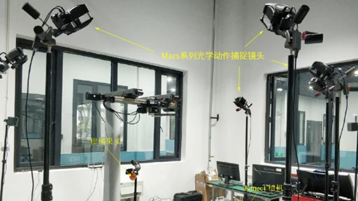 measure picking robot data with capture lenses