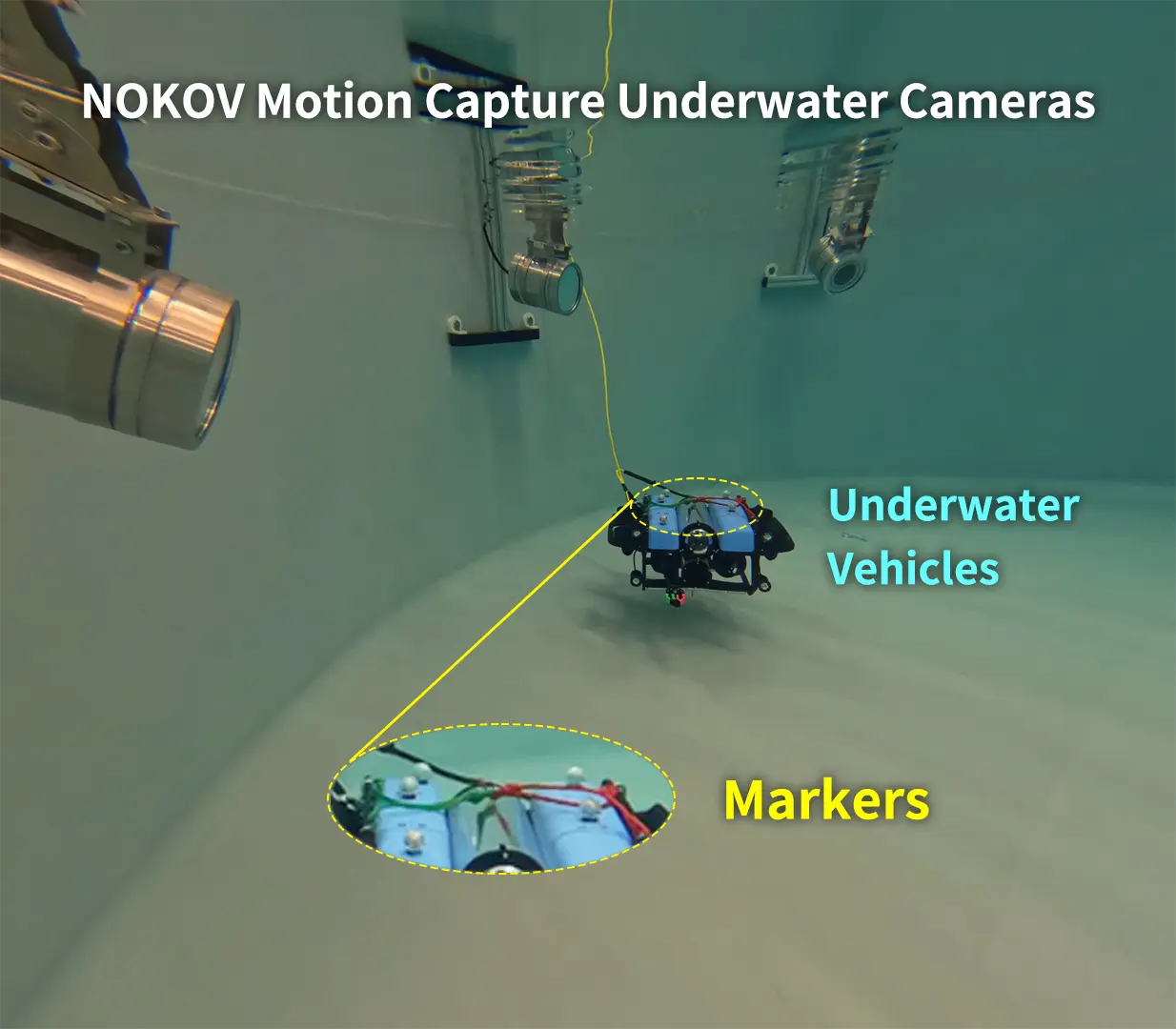 MoCap for Underwater Robotics Research at the Technical University of Munich